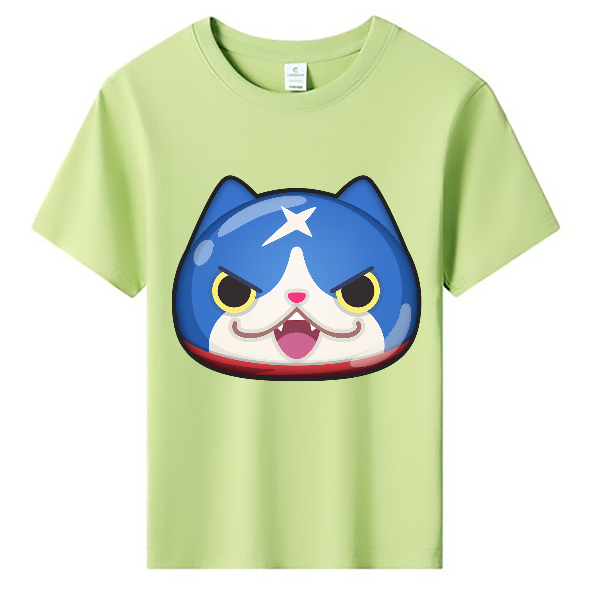 （画像用） 妖怪ウォッチ Yo-kai Watch 綿100％キッズTシャツ（フロントプリント）